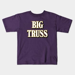 Big Truss - Purple Kids T-Shirt
